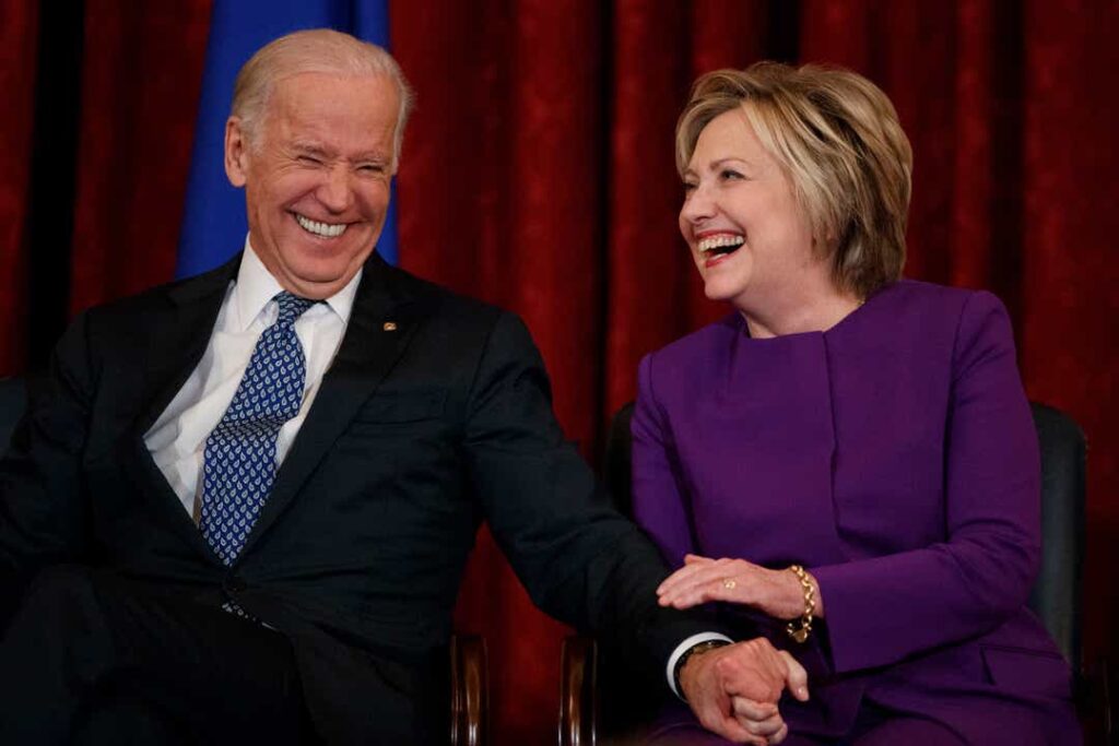 Hillary Clinton, mantaua de vreme rea și acuzații sexuale la adresa lui Joe Biden