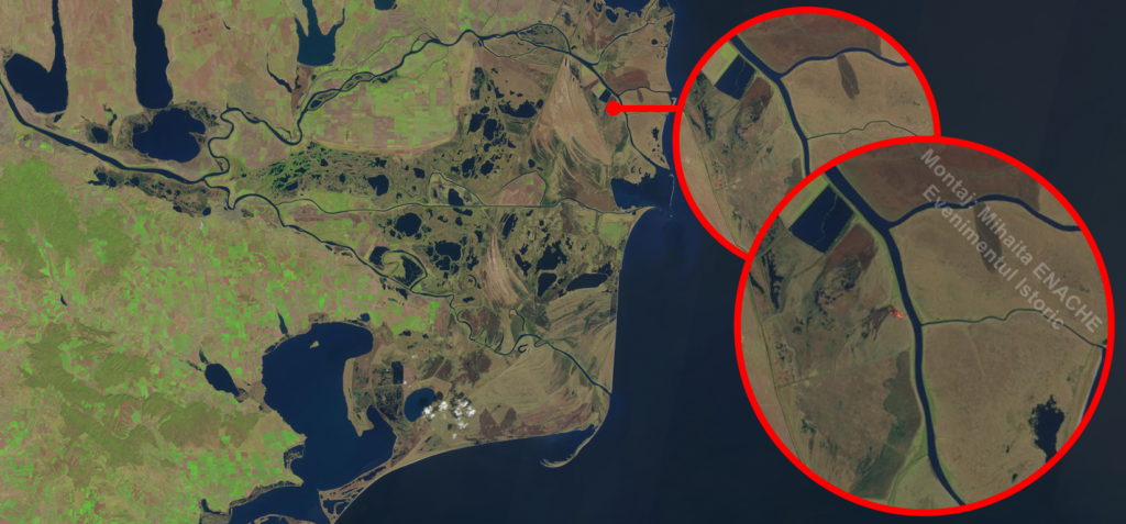 Sateliții dezvăluie că Delta Dunării este mistuită de incendii!