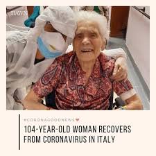 Covid-19: O italiancă de 104 ani uimește lumea! Ce-i pentru ea pandemia, dacă a supraviețuit celor două războaie mondiale?
