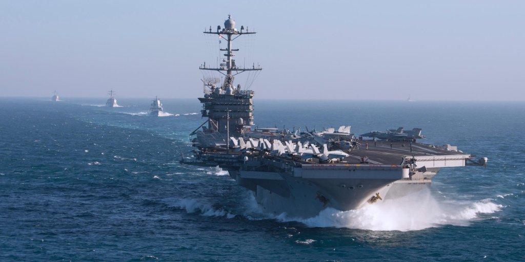 Trump a dat ordinul pe Twitter! Marina SUA va distruge navele Iranului