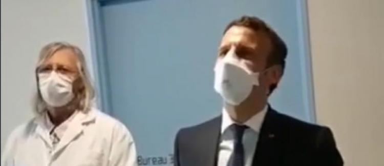 Macron și-a călcat pe Interese și l-a vizitat pe profesorul Raoult, „părintele” Clorochinei
