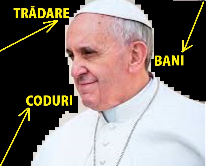 Ce cod o mai fi? Papa: Fiecare dintre noi poate trăda…  Revoluţie la Vatican?