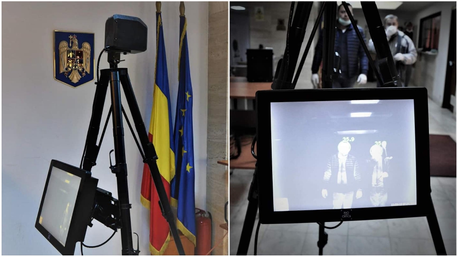Primul scanner termic de concepție 100% românească pentru detectarea COVID-19