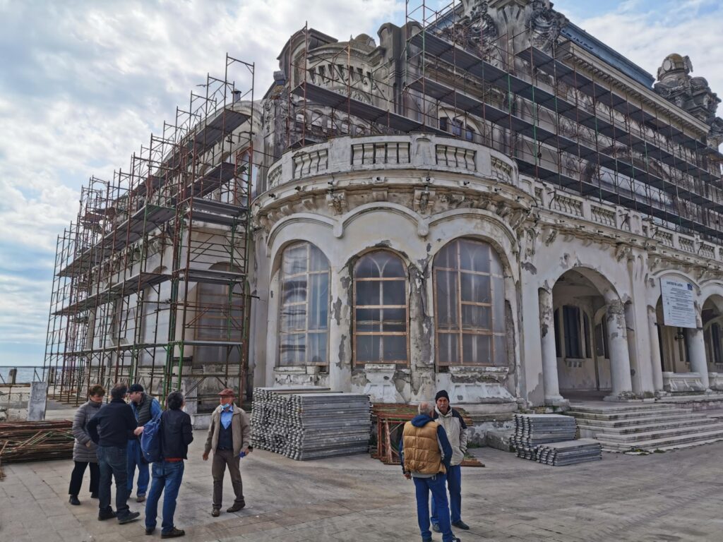 Secretele Cazinoului din Constanța, scoase la iveală de restauratori