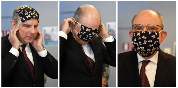 S-a făcut de râs! Imagini virale pe internet cu vicepremierul încercând să-și pună masca. Video