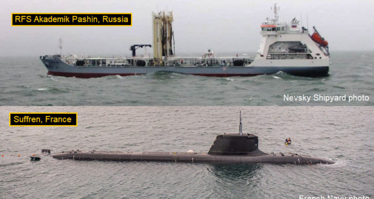 Noul submarin al Franței, în tolba de informații a Rusiei