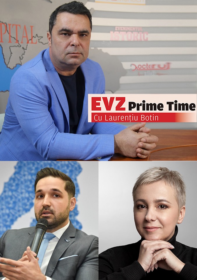 20.30: Prime Time – Laurențiu Botin, în dialog cu Sarmiza Andronic și Tudor Ionescu