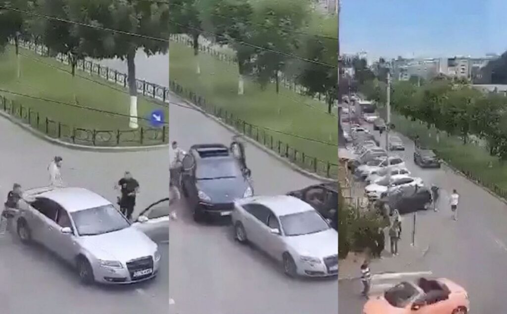 Război în plină stradă! Răfuială interlopilor din Craiova. Video șocant