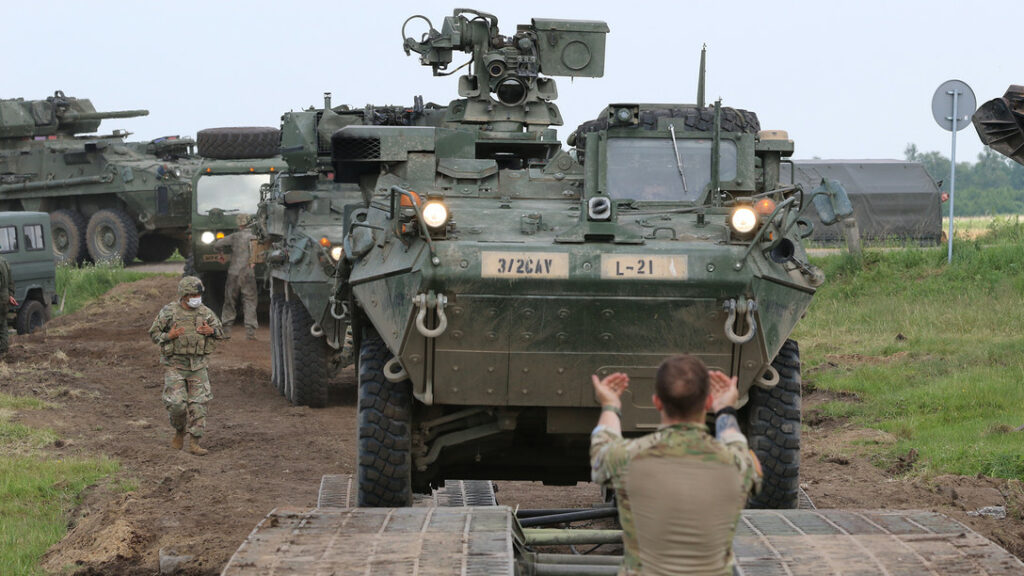 Manevre pentru apărarea europeană. US Army debarcă în Franța