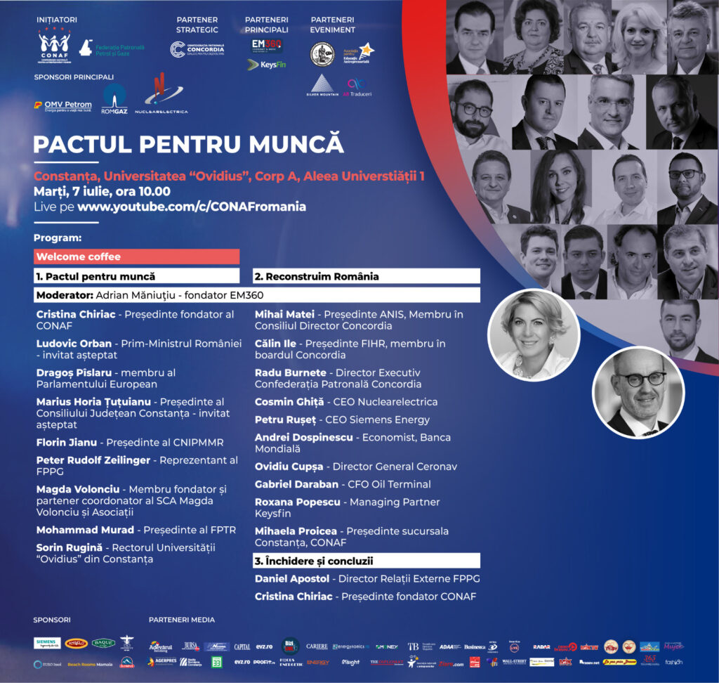 Pactul pentru muncă. Investiția în educație, prioritate pentru România