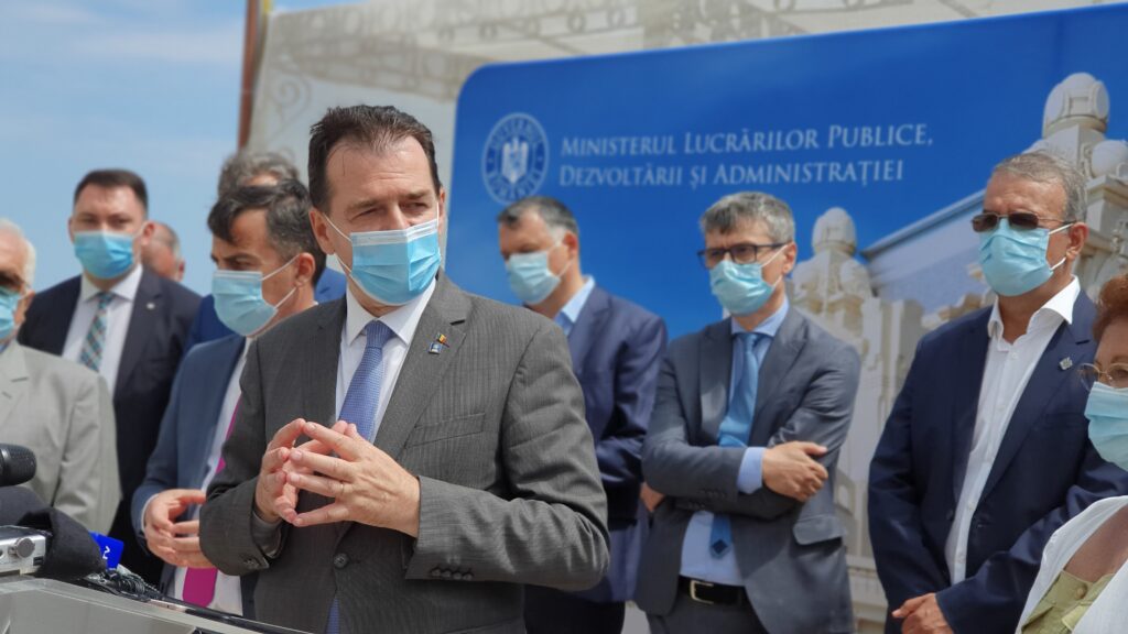 Ludovic Orban, în campanie electorală pentru candidatul PNL la primăria Constanța