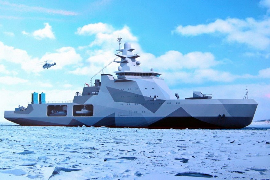 FSB, fostul KGB, își face nave de patrulare spărgătoare de gheață