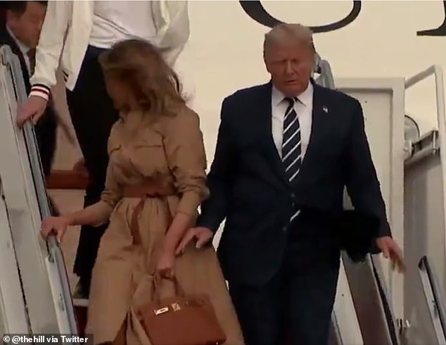 Gestul care poate trăda problemele din viața cuplului Donald - Melania Trump