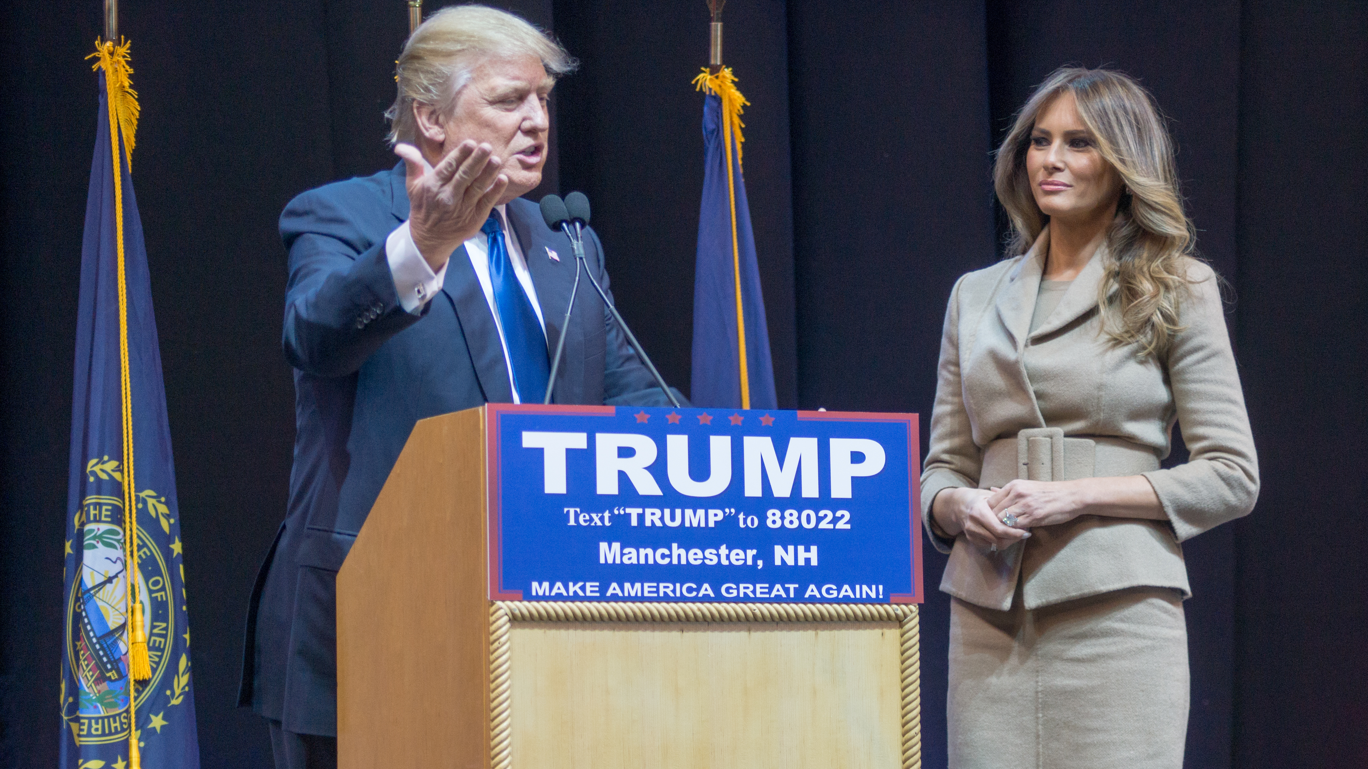 Melania Trump îl apără ca o leoaică pe Donald și acuză presa