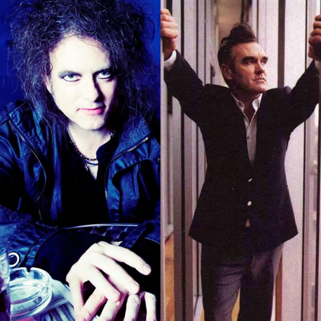 O rivalitate istorică: Morrissey vs. Robert Smith. Ura care a zguduit scena rockului