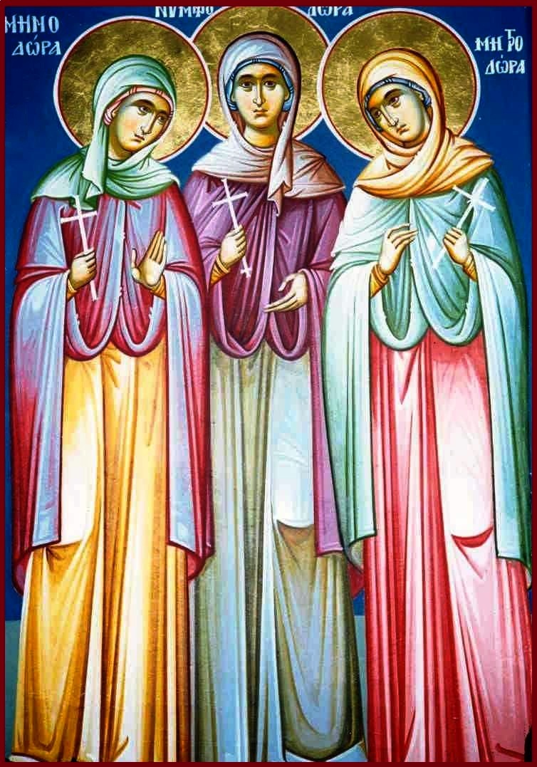 Trei surori – Calendar creștin ortodox: 10 septembrie