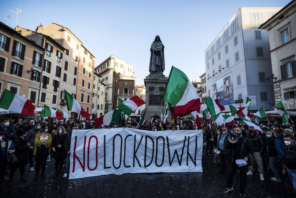 Uitați de redeschidere în 2021. Italia rămâne în lockdown și după sărbători. Iată de ce