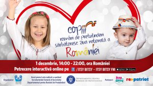 Copiii români de pretudindeni sărbătoresc Ziua Națională României