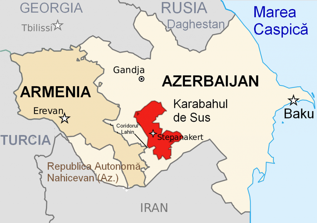 Nagorno-Karabah. Armenia cedează 120 de orașe și sate către Azerbaidjan