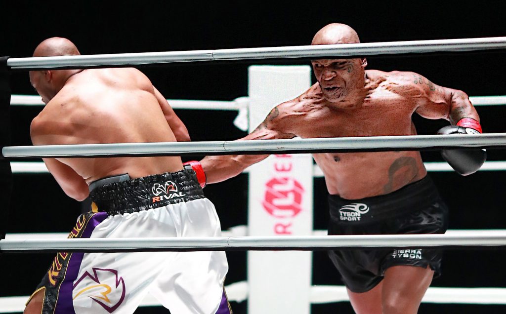 Mike Tyson, spectacol în ring la 54 de ani: „Cred că am câștigat”