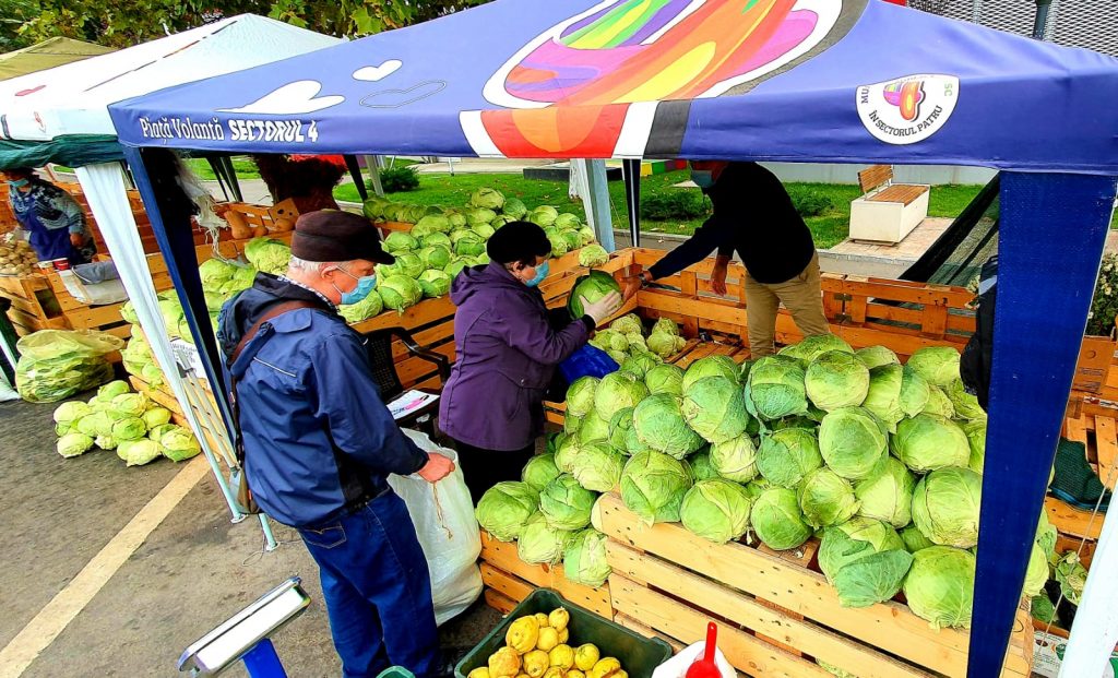 Primăria Sectorului 4 amenajează piețe volante pentru producătorii de fructe și legume