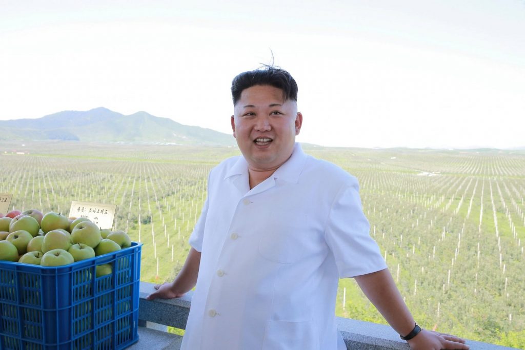 Kim Jong Un trimite un mesaj straniu vizibil din spațiu