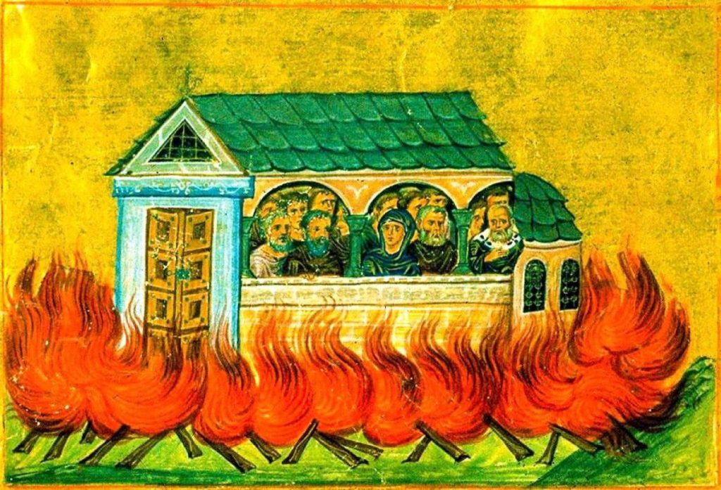 Calendar ortodox, 28 decembrie. Sfinţii 20.000 de mucenici arşi la Nicomidia