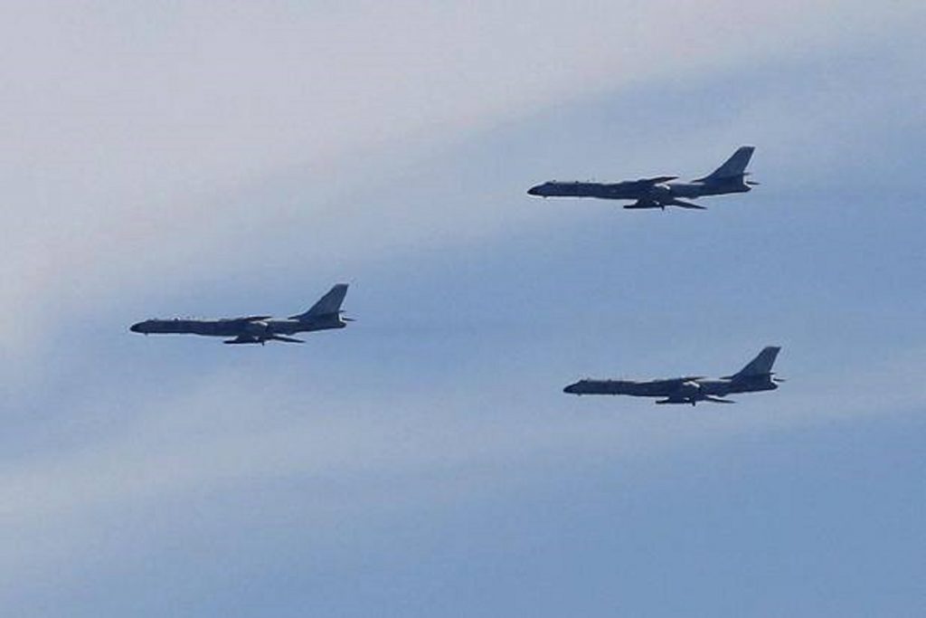 China trimite 20 de avioane de luptă și bombardiere deasupra Taiwanului