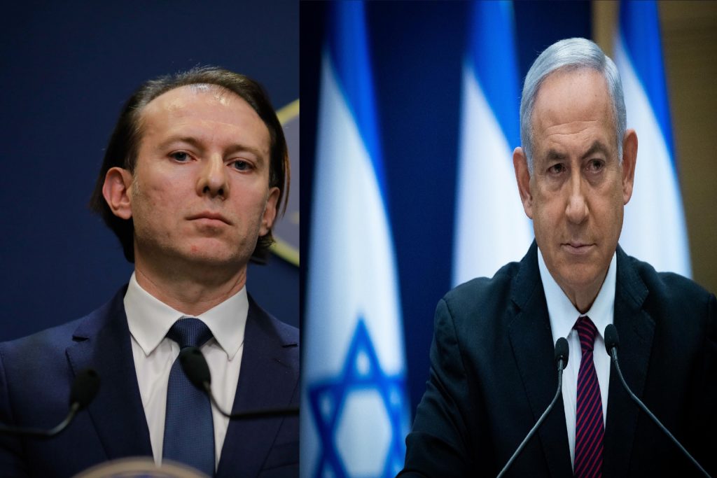 Florin Cîțu, discuții de gradul zero cu Benjamin Netanyahu de Ziua Holocaustului