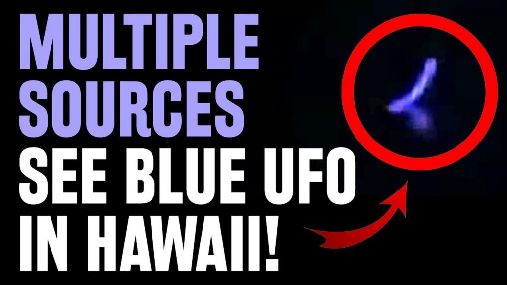 “OZN-ul albastru” a băgat groaza în Hawaii. Poliția anchetează incidentul șocant