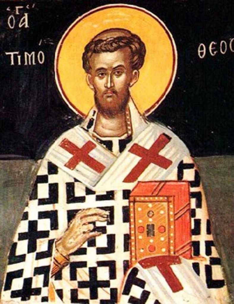 Sfântul Apostol Timotei – Calendar creștin ortodox: 22 ianuarie