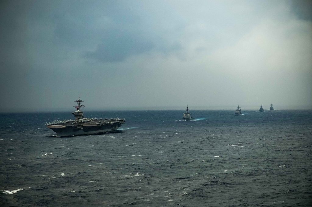 China a simulat un atac împotriva portavionului USS Theodore Roosevelt