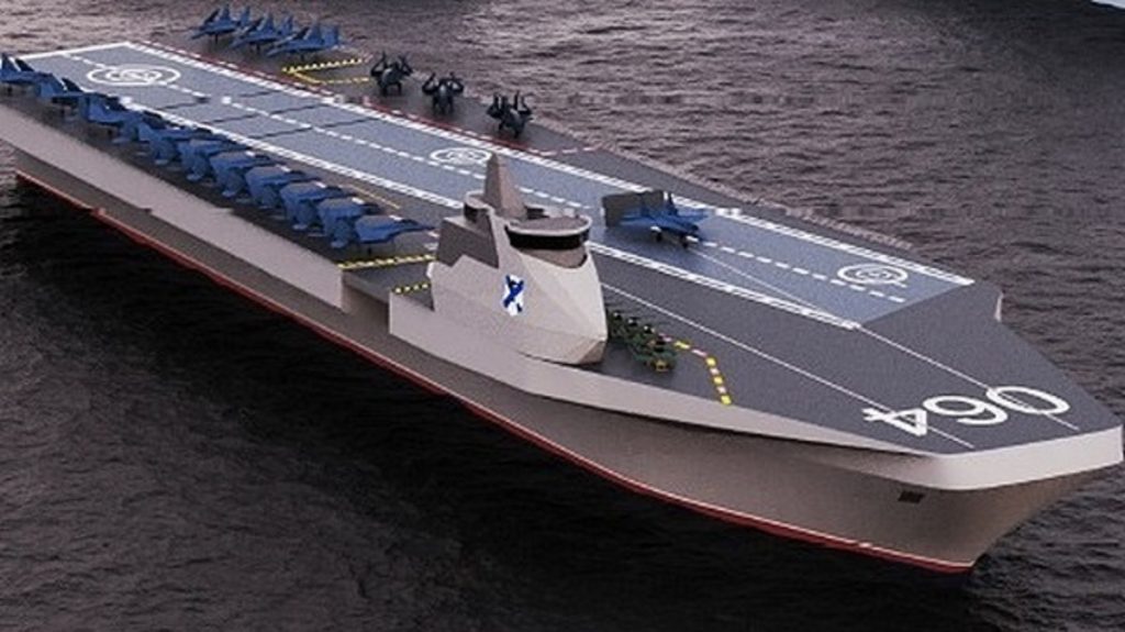 Rusia pregătește portavionul viitorului, UMK Varan