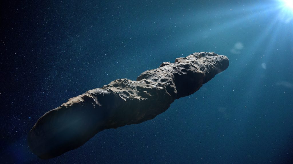 Oumuamua - primul obiect extraterestru a fost reperat de Observatorul din Hawaii