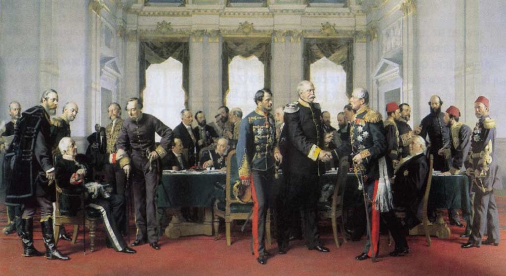 Bismarck condiționează recunoașterea independenței României de evrei și o cale ferată