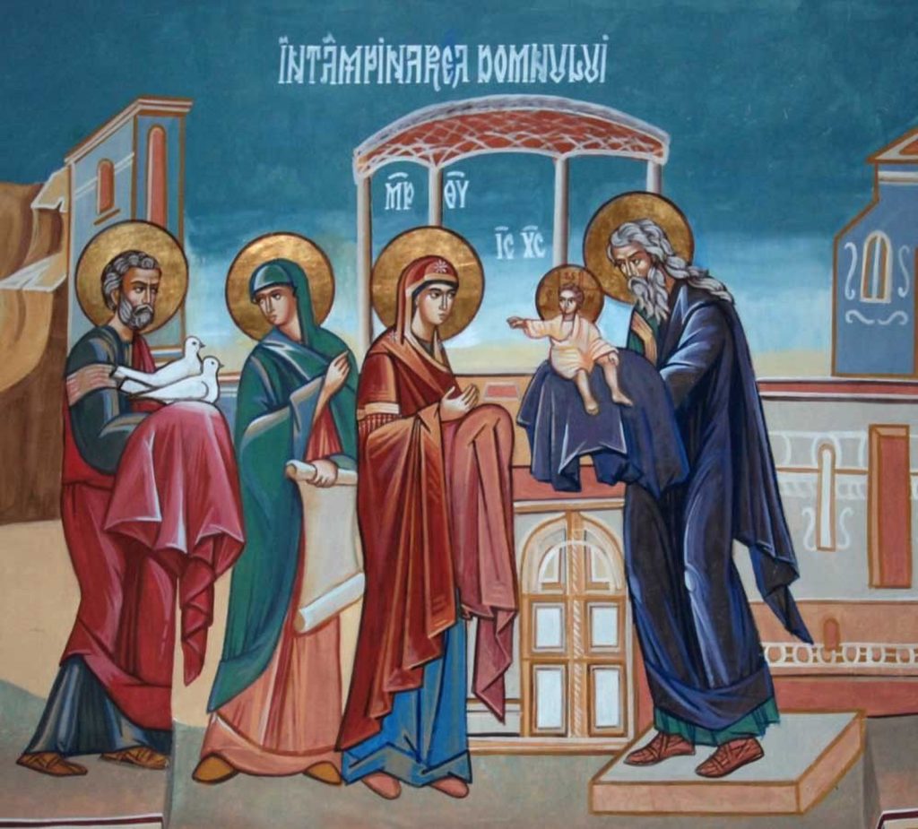 Calendar Ortodox, 2 februarie. Întâmpinarea Domnului, prăznuită la 40 de zile de la nașterea lui Hristos