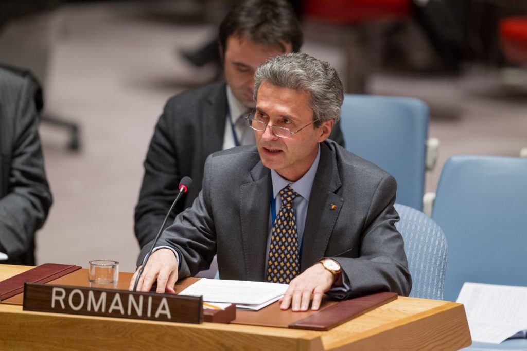 Ambasadorul Permanent al României la ONU,  intervenție provocatoare