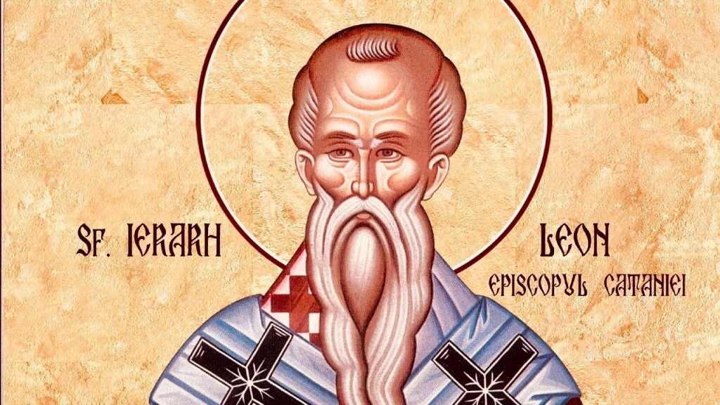 Sfântul Leon, episcopul Cataniei - Calendar creștin ortodox: 20 februarie