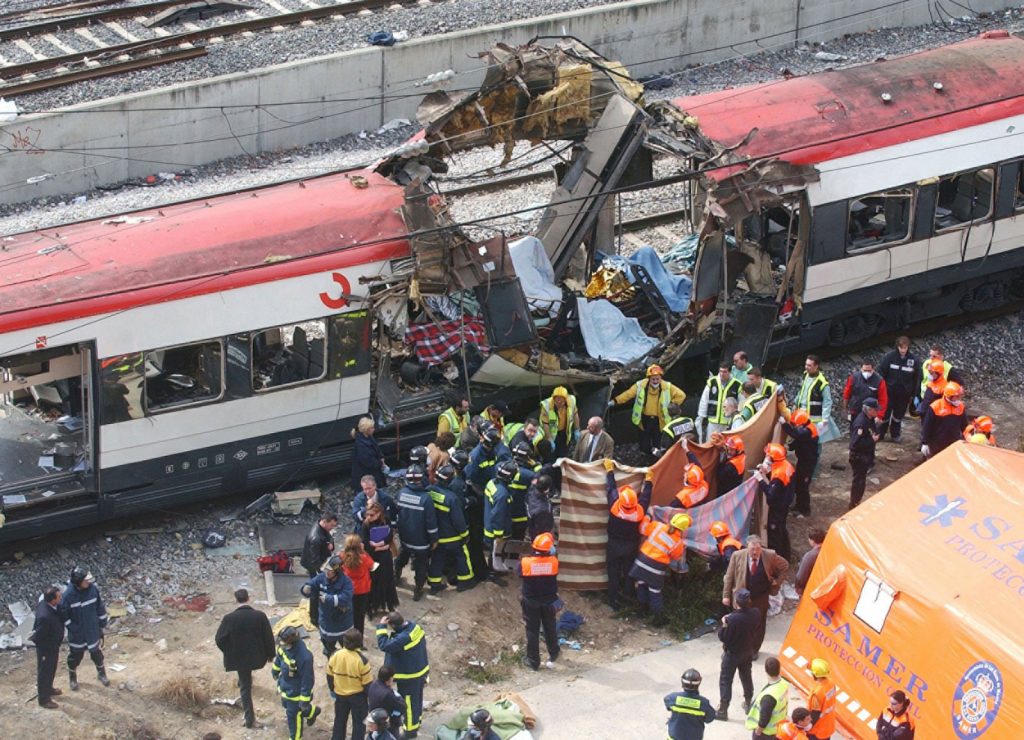 Moartea vine în Europa cu trenul de Madrid