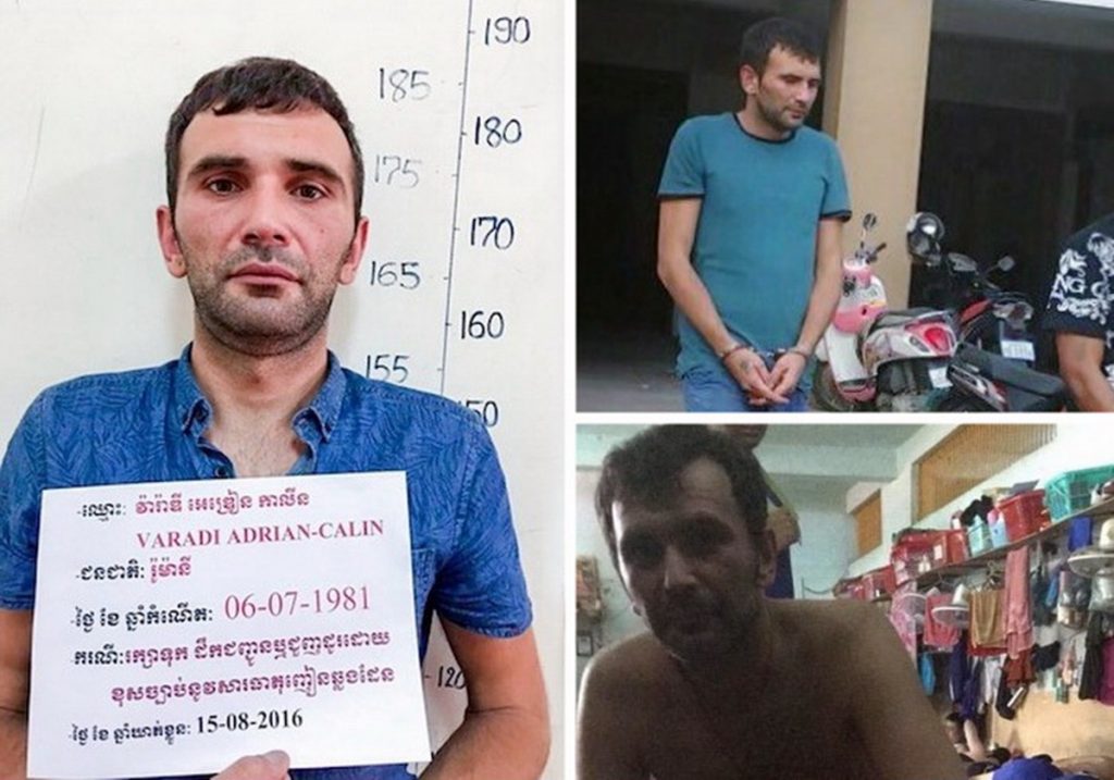 Români arestați în lume. „Bujie” din Oradea a primit condamnare pe viață în Cambodgia