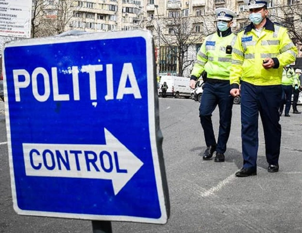Poliţia a efectuat un control de pomină în Bucureşti. Amenzi de bani mulţi