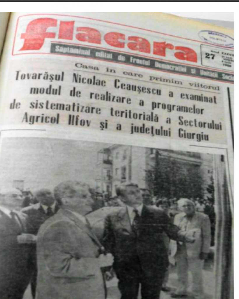 Ceaușescu ne pregătea pentru anul 2000 trecerea la aplicarea tot mai largă în viață a principiilor comuniste de muncă și de trai