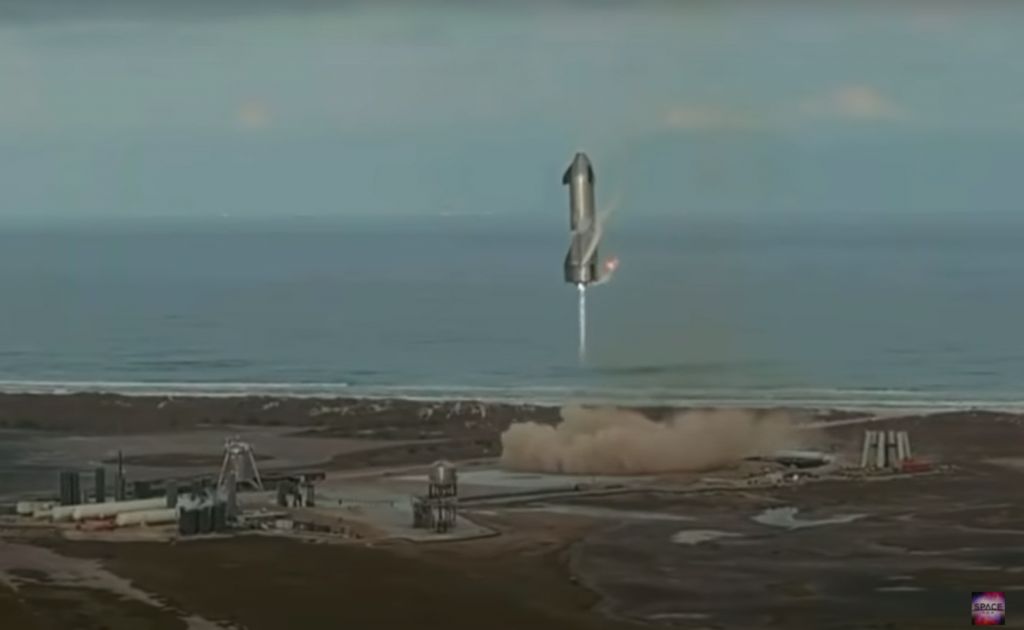Momentul în care o rachetă Space X a explodat după aterizare. VIDEO