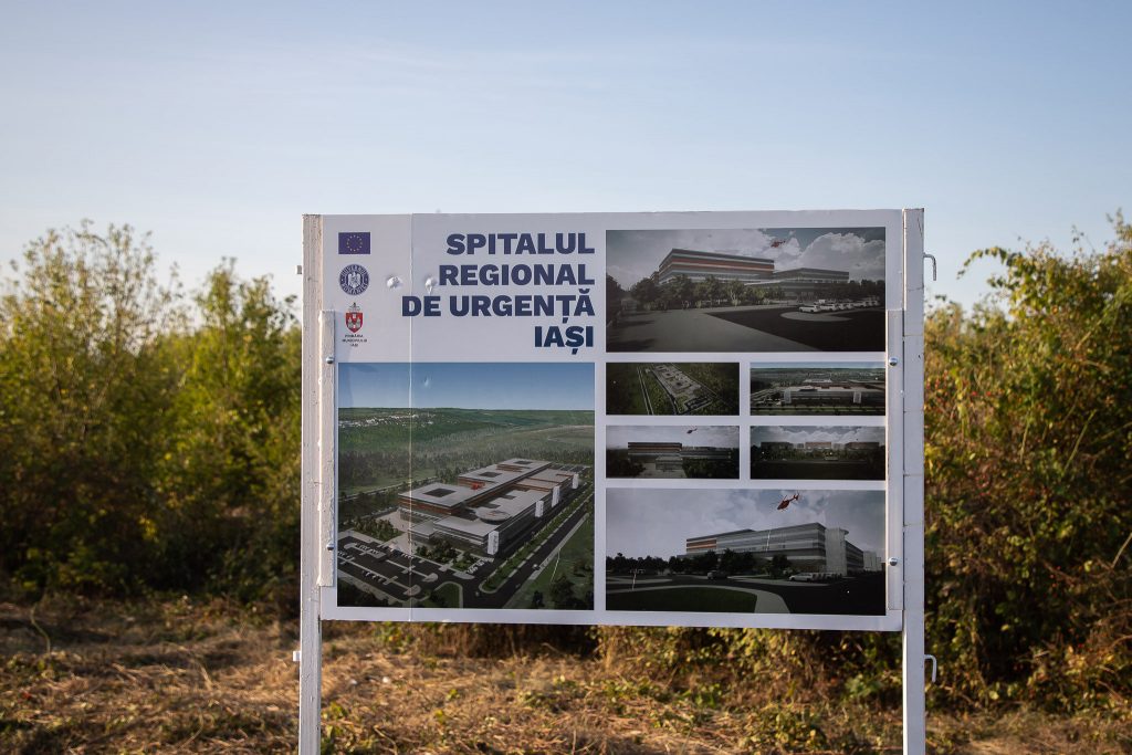 Construcția Spitalului Regional Iași a primit undă verde. Guvernul împrumută 250 de milioane de euro