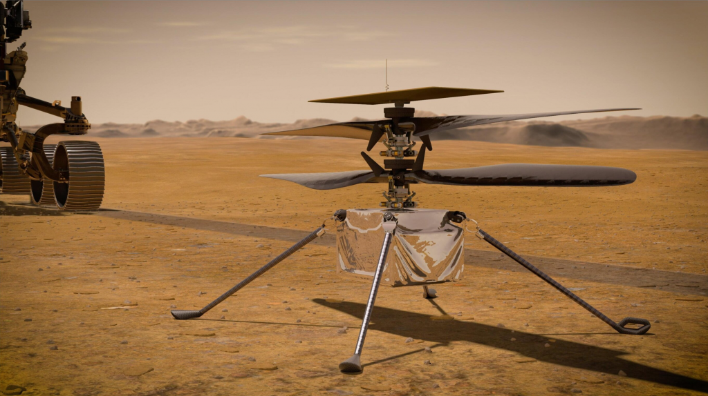 Primul zbor al elicopterului Ingenuity pe Marte