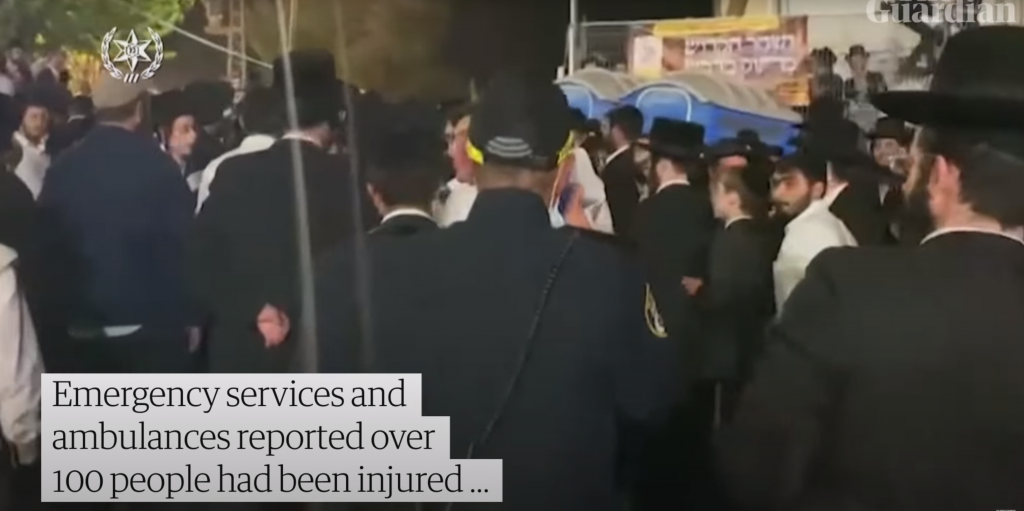 Doilu național după tragedia din Israel. 44 de persoane au murit în busculada de la pelerinaj