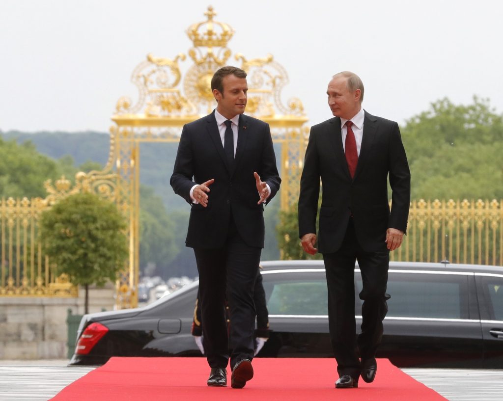 Întâlnire Putin-Macron. Țelul suprem al celor doi lideri europeni