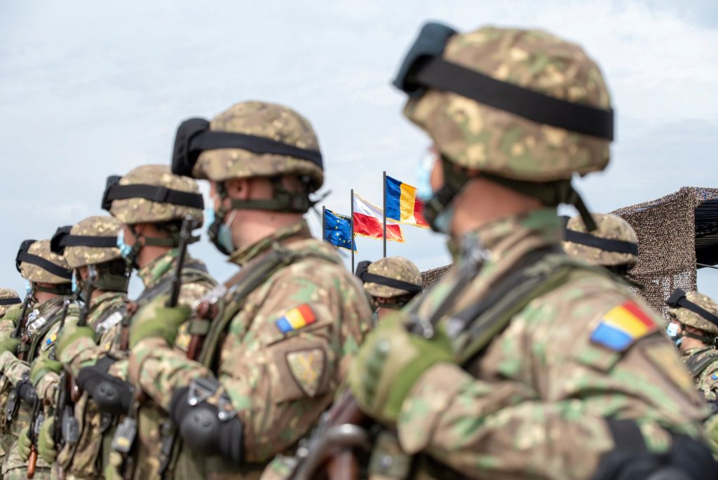 Klaus Iohannis la cel mai mare exercițiu NATO de apărare din Europa: ”Ne pregătim pentru apărare pe flancul estic”. Foto