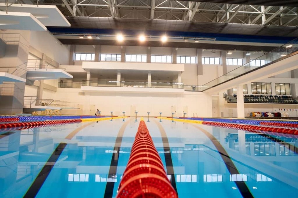 Complexul Olimpic de natație de la Otopeni este gata. Va găzdui Campionatele Europene de înot. Foto