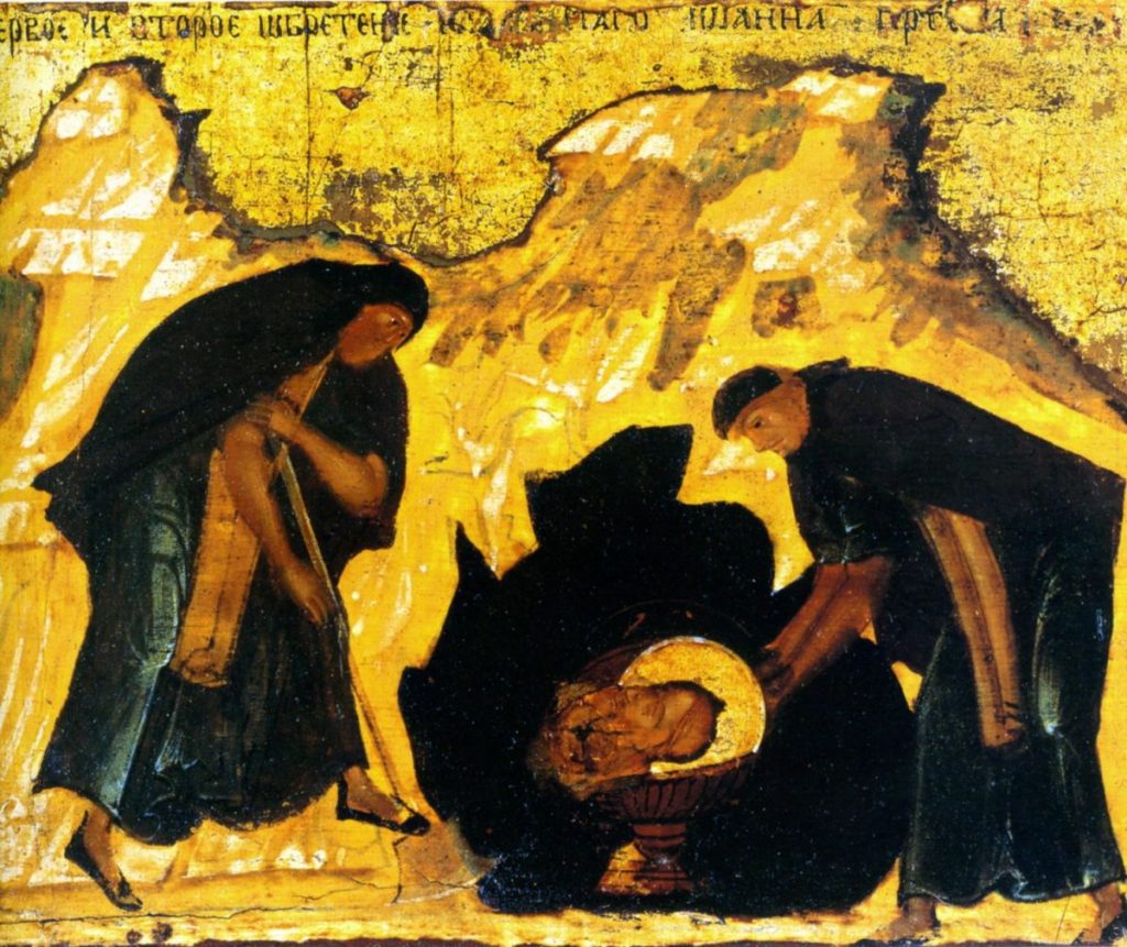 Calendar ortodox, 29 august. Tăierea capului Sfântului Ioan Botezatorul